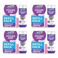 Swiffer PowerMop Cleaning Solution and Pads Refill Pack, Lavender, 25.3 oz Bottle and 5 Pads per Pack, 4PK 80734047